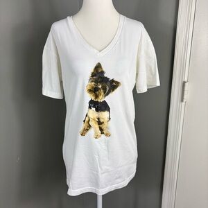 Norma Kamali Yorkie Tee Size XS
